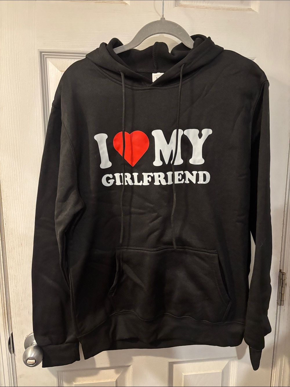 Men's Black Hoodie Sweater - Classic Pullover